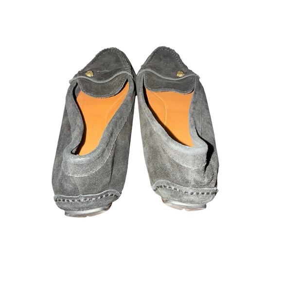 Kurt Geiger London Eagle Driver Loafer Suede Leather Black Size 39 - Picture 5 of 9